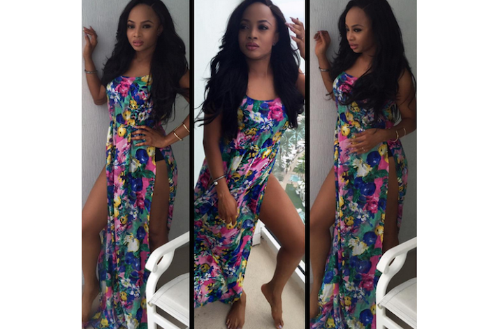 Toke Makinwa sizzles in beach wear as she flaunts her pitch perfect body theinfong.com 700x471