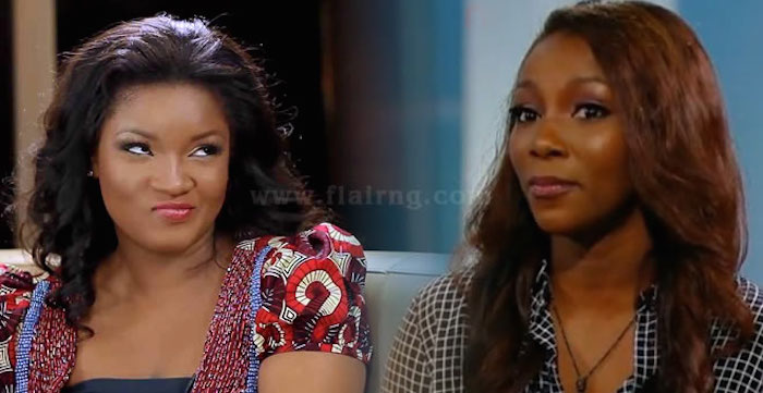 10 Nigerian celebrities who hate themselves so badly - genevieve and omotola jalade 700x361