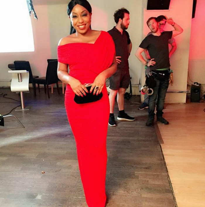 Rita Dominic stuns in red as she celebrates 40th birthday (Photos) 700x705 theinfong.com