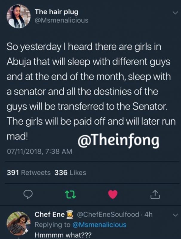 Abuja big girl runs mad after sleeping with a big man