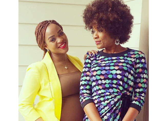 See what Adaeze Yobo did to her mother for stalking her on Social Media