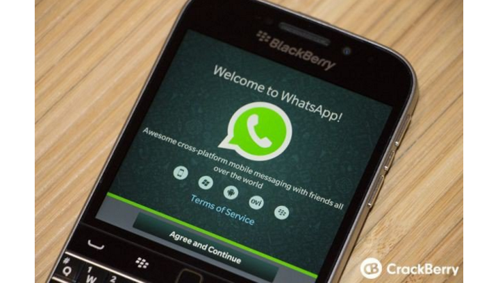 Whatsapp messenger on Blackberry
