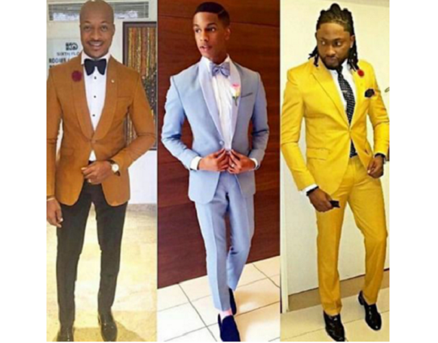 The best dressed male celebrities at the AMVCA