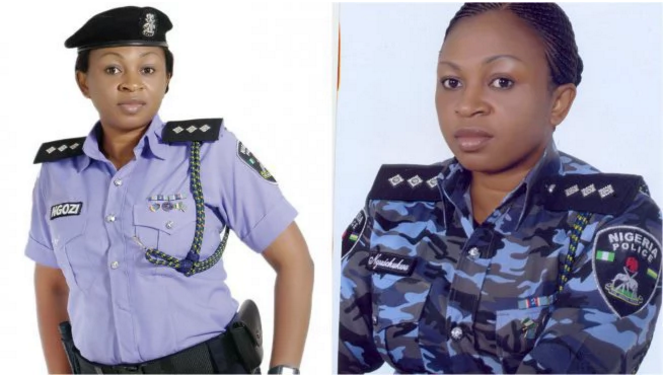 Most attractive Nigerian female police officers