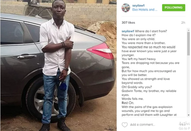 What happened to Seyi Law’s ‘brother’