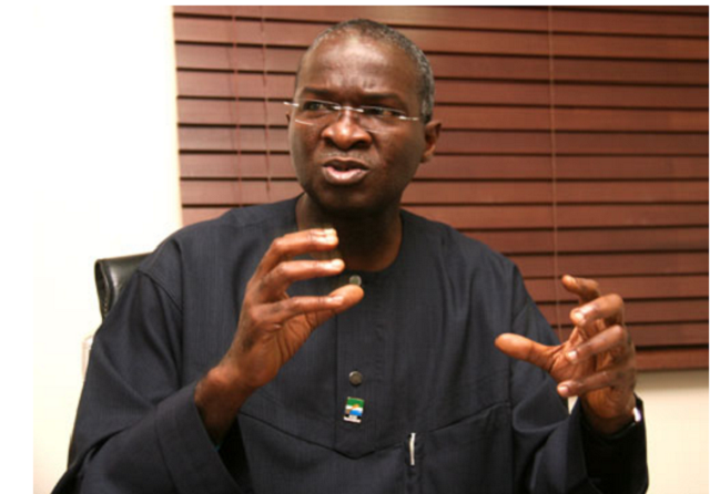 Fashola says there’s no sufficient electricity