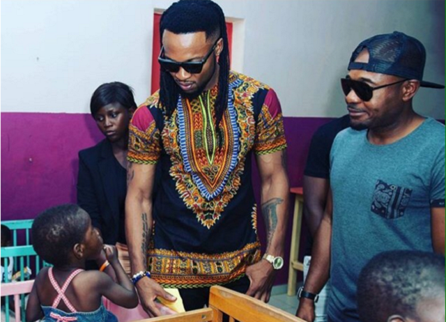 Flavour gives to the charity in Bamako Mali