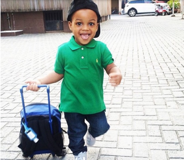 Paul Okoye's son turns a year older