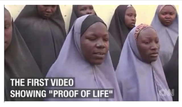Photos & video of abducted Chibok Girls