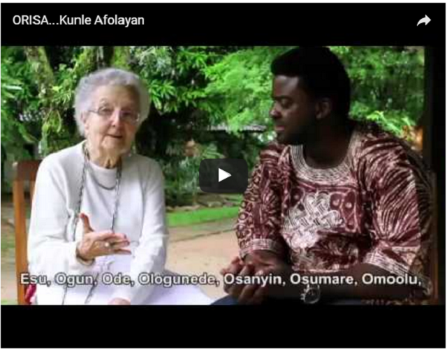 Kunle Afolayan interviews 92-year-old Gisele Omidarewa Cossard