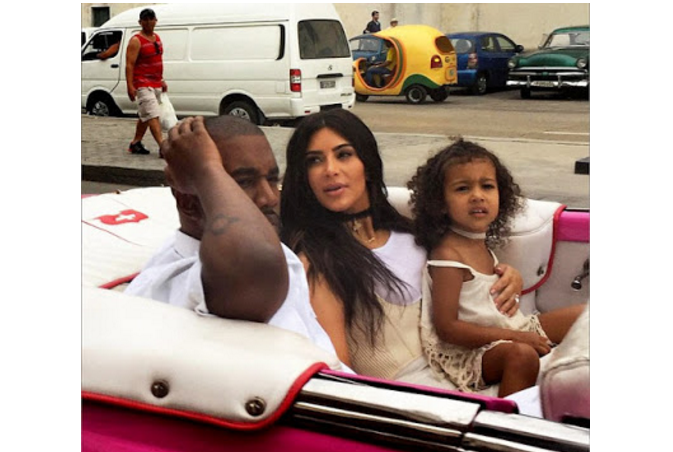 Kanye West and the Kardashians vacation in Cuba