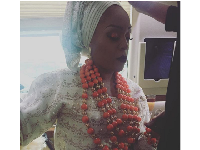 Photo of Davido’s sister that got married