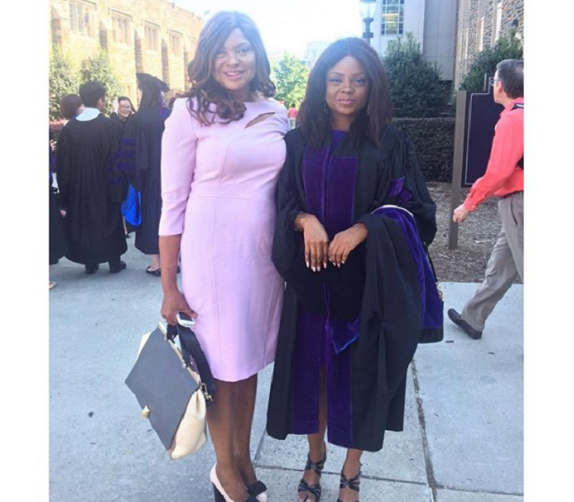 Aisha Falode’s daughter bags Masters Degree in Law