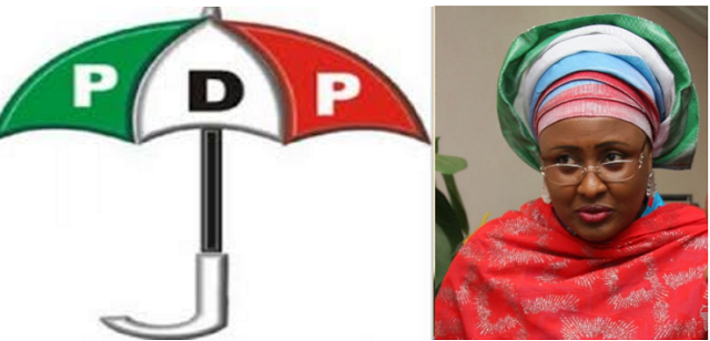 What PDP did to Aisha Buhari