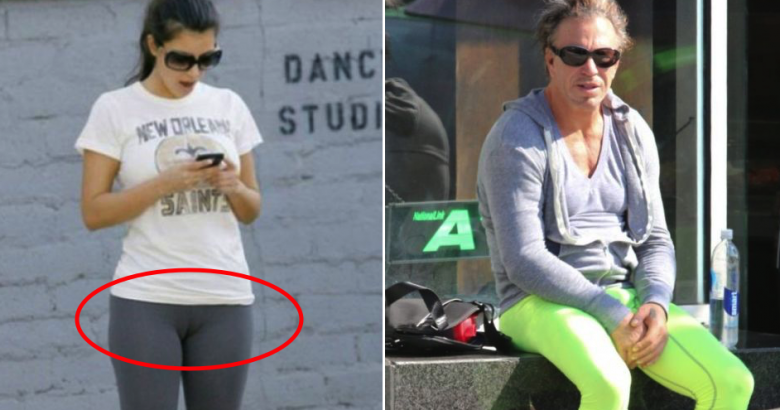 worst celebrity yoga pants fails