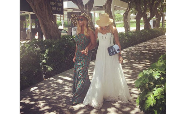 Florence & Temi Otedola show off stylish look in Miami