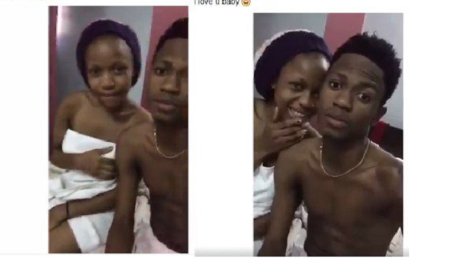 Nigerian girl shares her after sex video