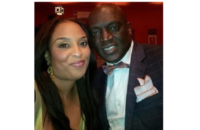 Sammie Okposo & his beautiful wife