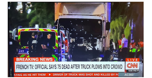 The truck driver that plowed into a crowd
