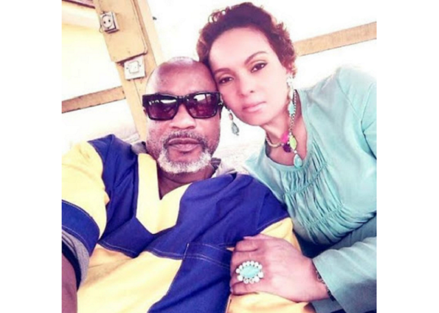 Koffi Olomide shares photo with his beautiful wife