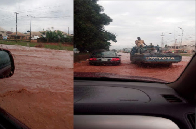 The bad state of Asaba road
