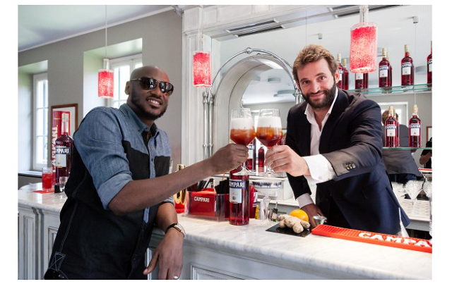 2Face Idibia hosted by Italian drink maker Gaspare Campari