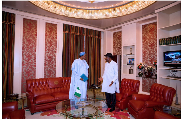 Goodluck Jonathan reveals why he visited President Buhari
