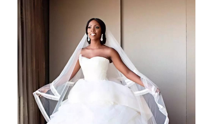 Stunning Nigerian celebrity wedding gowns