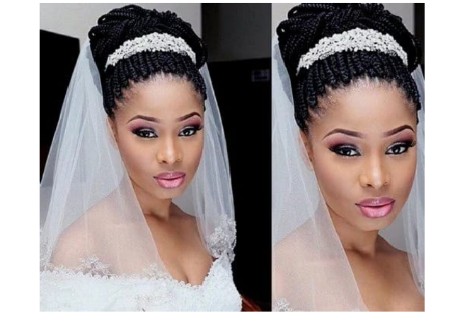 Beautiful brides with 'Braids'-TheinfoNG