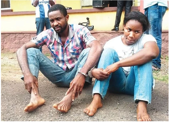 Man catches wife with lover pants down making love