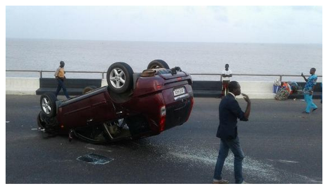Horrific photos from the 3rd Mainland Bridge accident