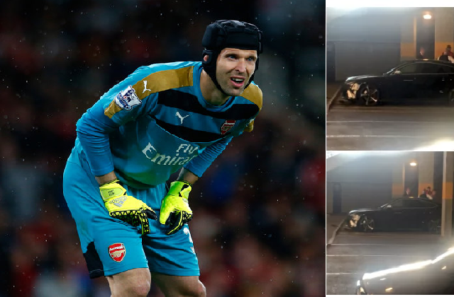 Petr Cech smashed his car after he conceded 4 goals