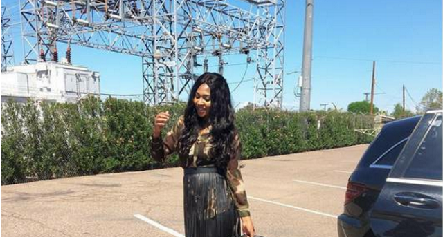 Lilian Esoro steps out with her baby
