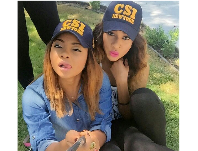 10 Photos that proves Adesuwa Etomi and Linda Ejiofor are the best celebrity best friends forever!