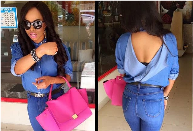 5 Nigeria Female Celebrities Who Love Wearing Tight Jeans To Show Off