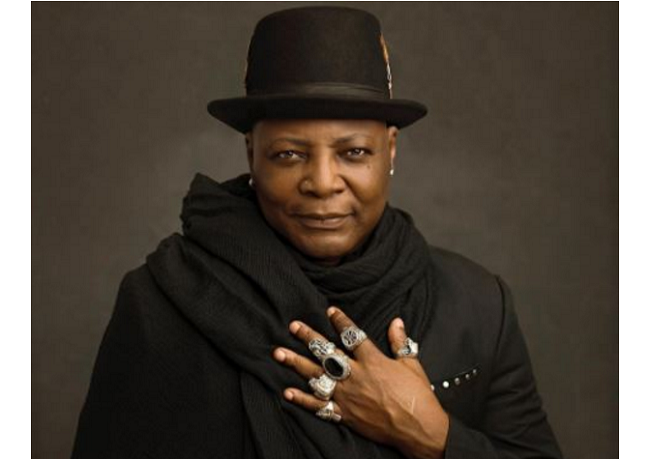 Charly Boy poses with his ‘v!rg!ns’