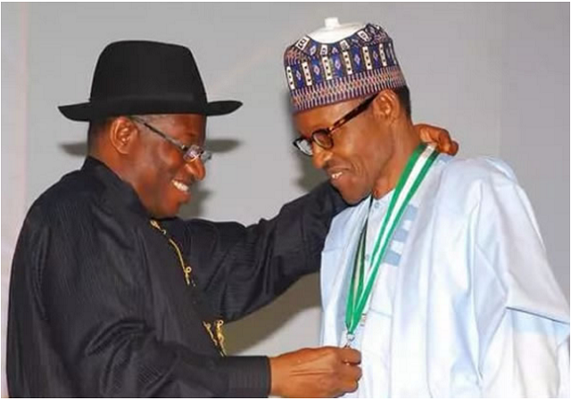 Goodluck Jonathan claims he handed over the best Nigerian government to Buhari