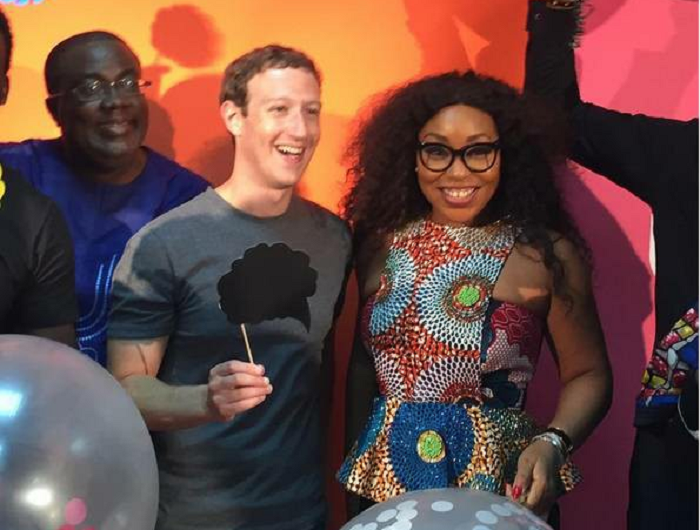 Facebook founder Mark Zuckerberg in Lagos