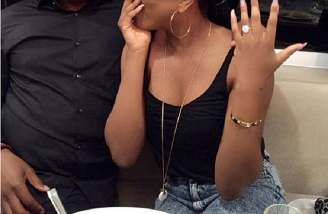 Stephanie Coker gets engagement ring from her fiance