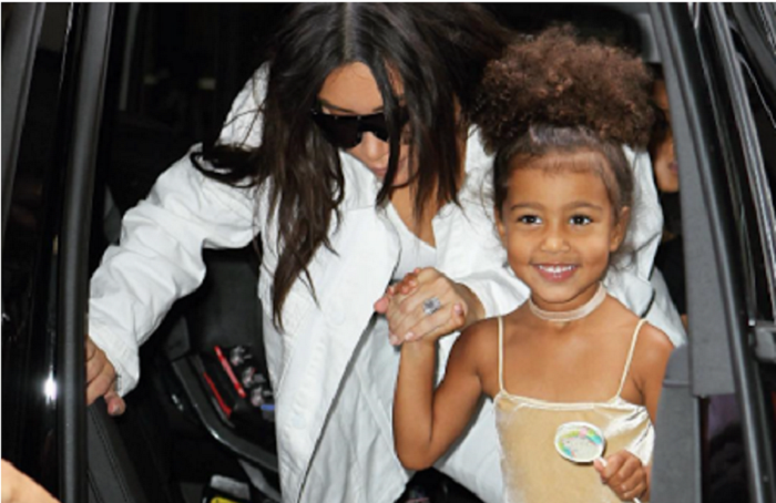 Kim Kardashian And Daughter North West Look Fabulous As They Step Out To Lunch In Nyc See