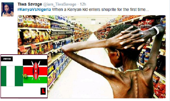 Tweets from the Kenyan vs Nigerian twitfight