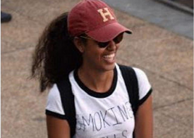 Malia Obama rocks ‘Smoking Kills’ tee-shirt