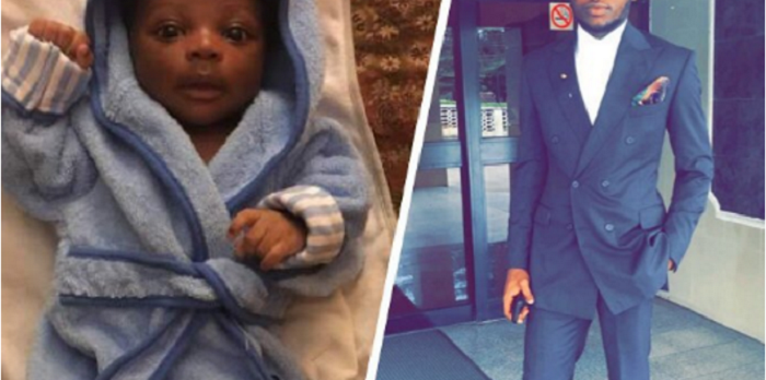Ubi Franklin and son looking very identical