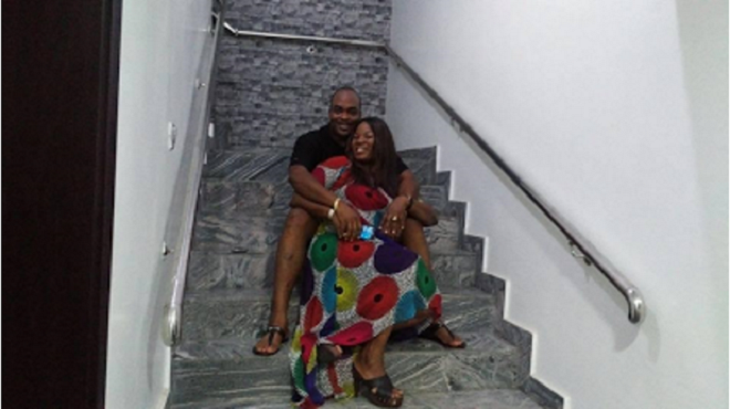 Emeka Ossai shows off his newly completed mansion