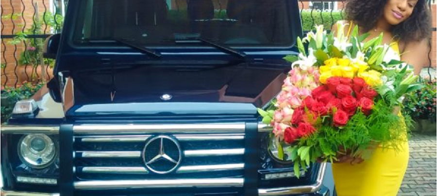 chika-ike-gets-herself-a-g-wagon-for-her-birthday