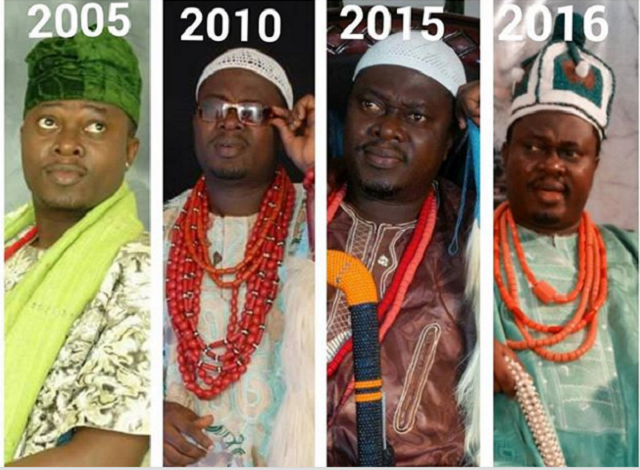 4 Times Muyiwa Ademola played King in Nollywood over 11 yrs With Pictures