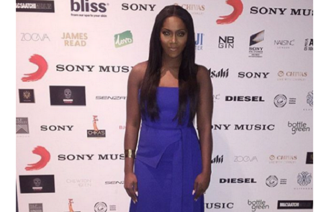 Check out Tiwa Savage's outfit to 2016 BRIT Awards everyone is talking about Photos
