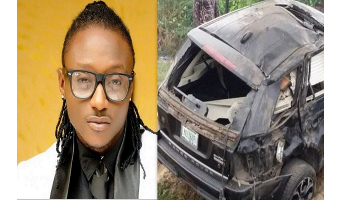 Terry-G involved in ghastly car accident in Lekki