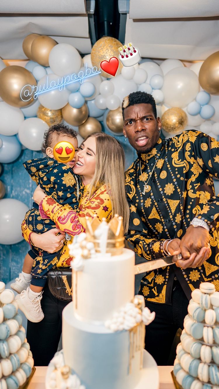 Man Utd star Paul Pogba posts rare family picture for wife Zulay's birthday  and has replica World Cup on his cabinet – The US Sun