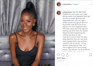 Khloe calls our big brother organisers